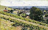 From the Hill Giverny by Theodore Robinson